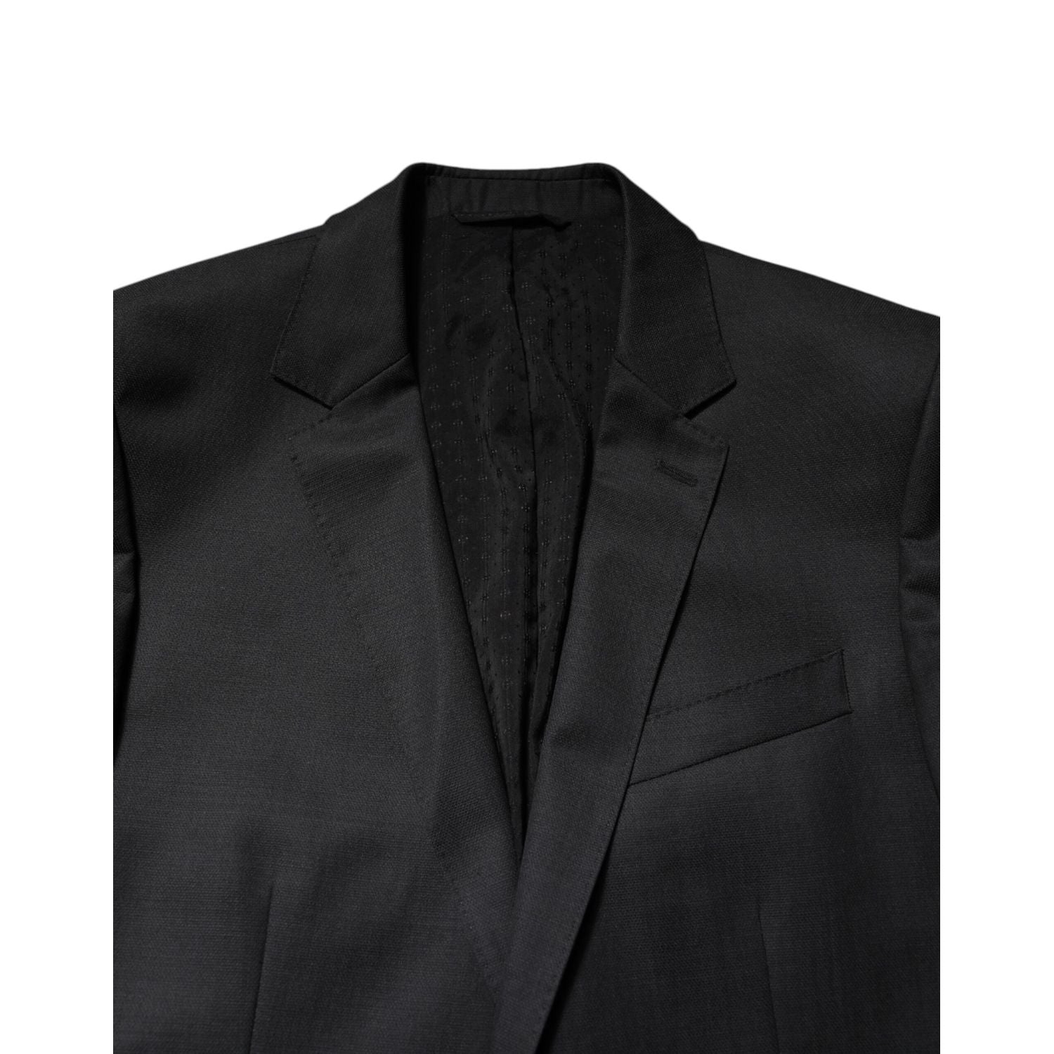 Dolce & Gabbana Dark Gray MARTINI 2 Pc Single Breasted Suit