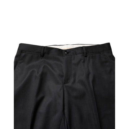 Dolce & Gabbana Dark Gray MARTINI 2 Pc Single Breasted Suit