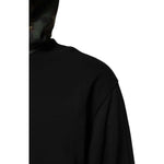 Dolce & Gabbana Black Camouflage Hooded Sweatshirt Sweater TSH90585-46