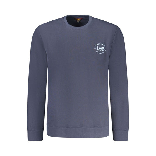 Lee Blue Cotton Sweatshirt