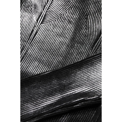 Dolce & Gabbana Black Viscose Long Sleeves Fitted Blouse Top