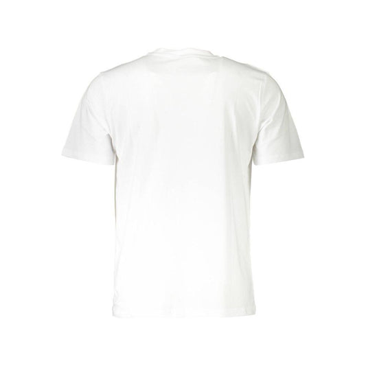 North Sails White Cotton Men TShirt NO-17677-L