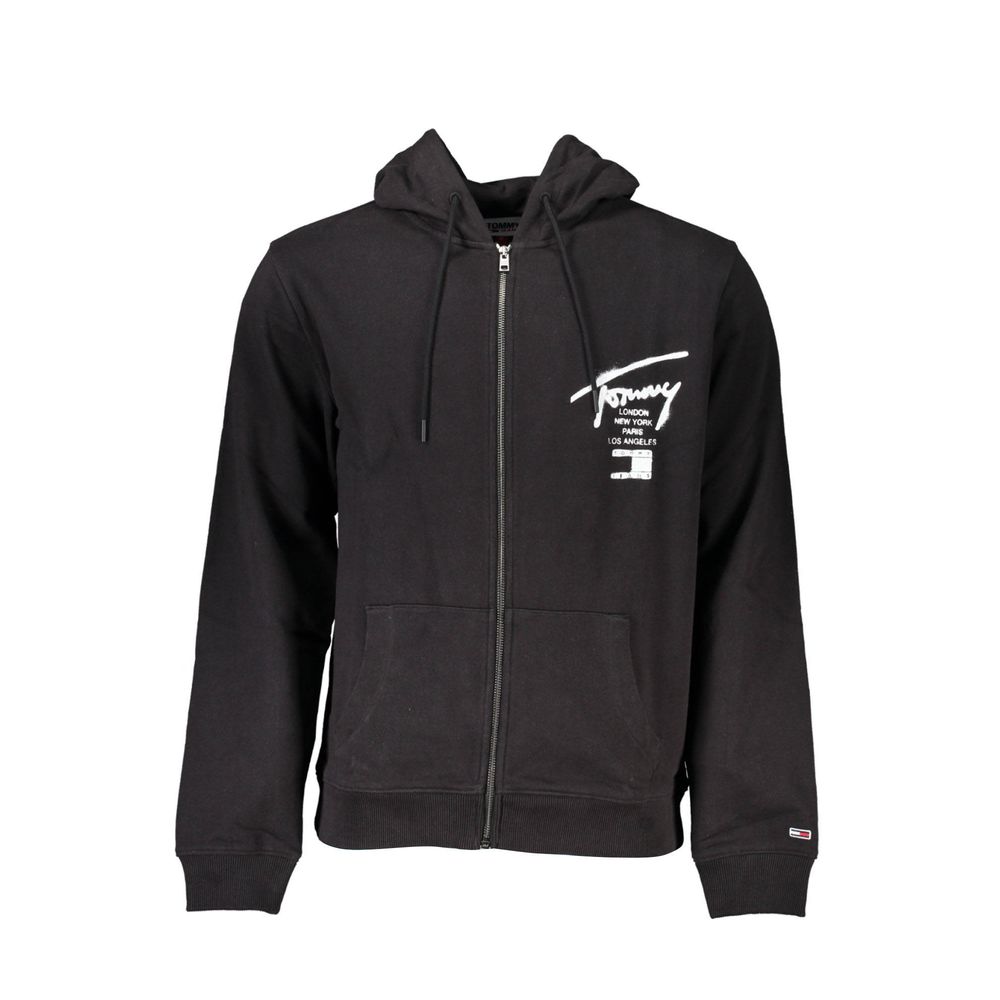 Tommy Hilfiger Black Cotton Sweatshirt