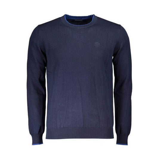 North Sails Blue Cotton Sweater NO-37164-M