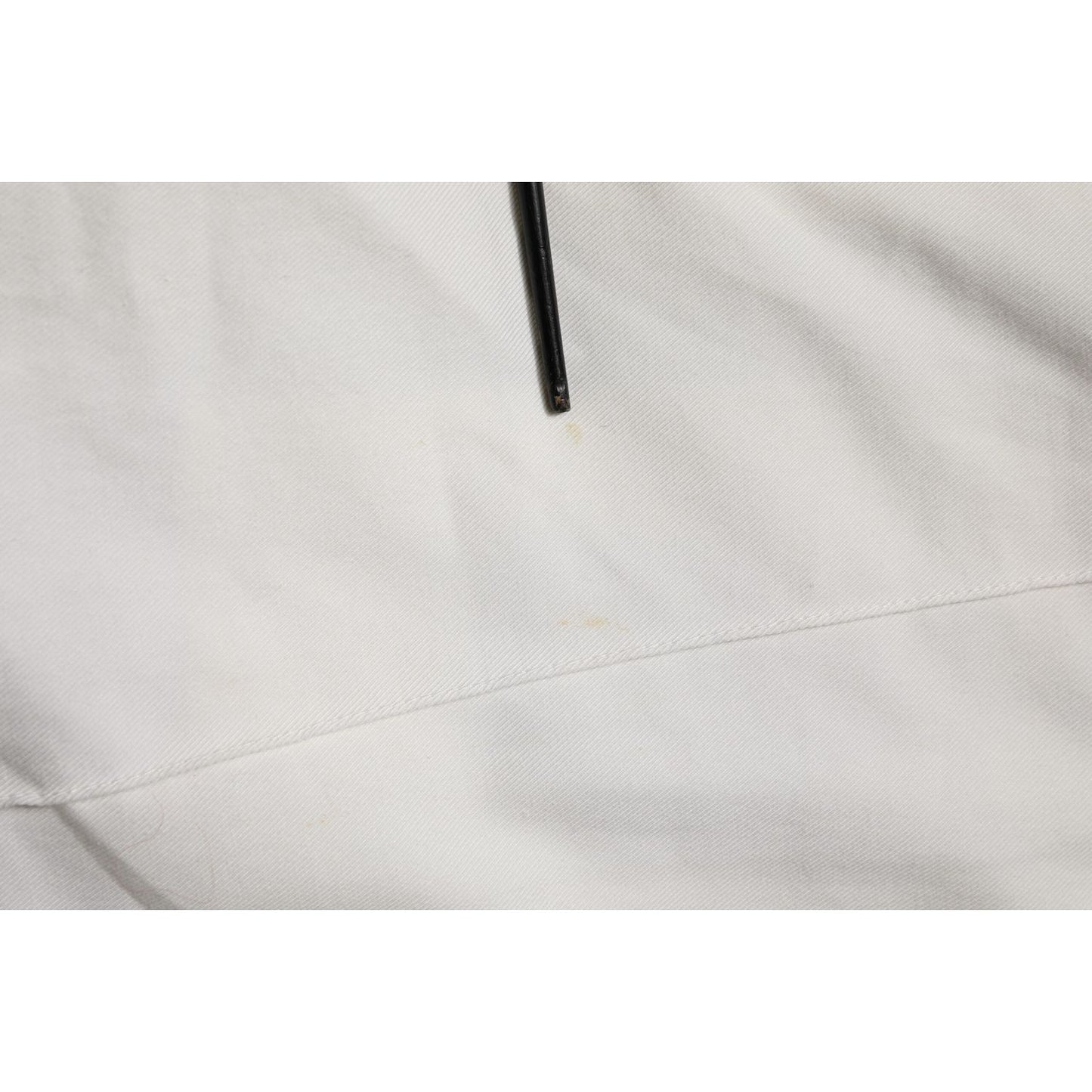 Dolce & Gabbana White Cotton Cargo Jogger Men Pants