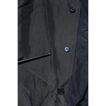Dolce & Gabbana Black Silk Short Sleeves Men Casual Shirt