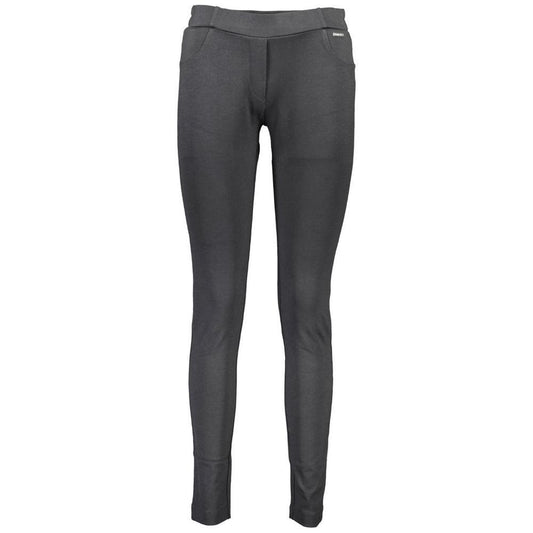 U.S. POLO ASSN. Black Viscose Women Legging US-7342-M