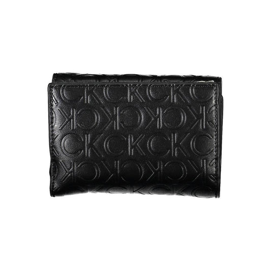 Calvin Klein Black Polyethylene Women Wallet CA-22432