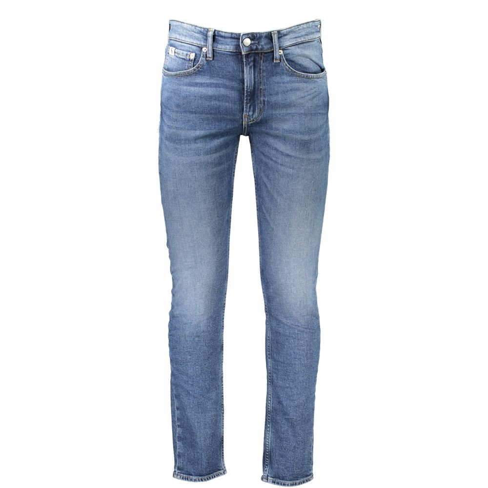 Calvin Klein Blue Cotton Jeans Denim