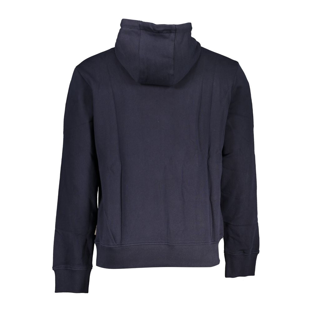 Napapijri Blue Cotton Men Sweater