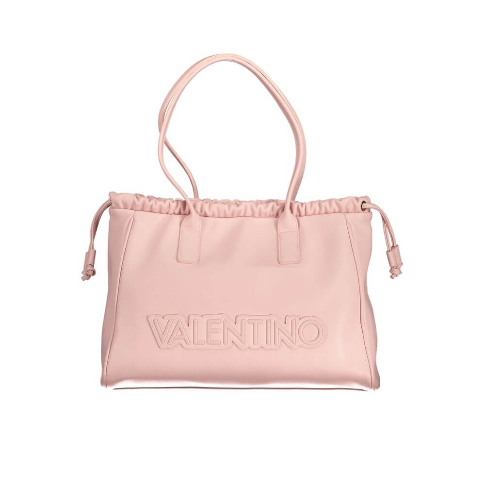 Front view with bag zipped and handles upright.