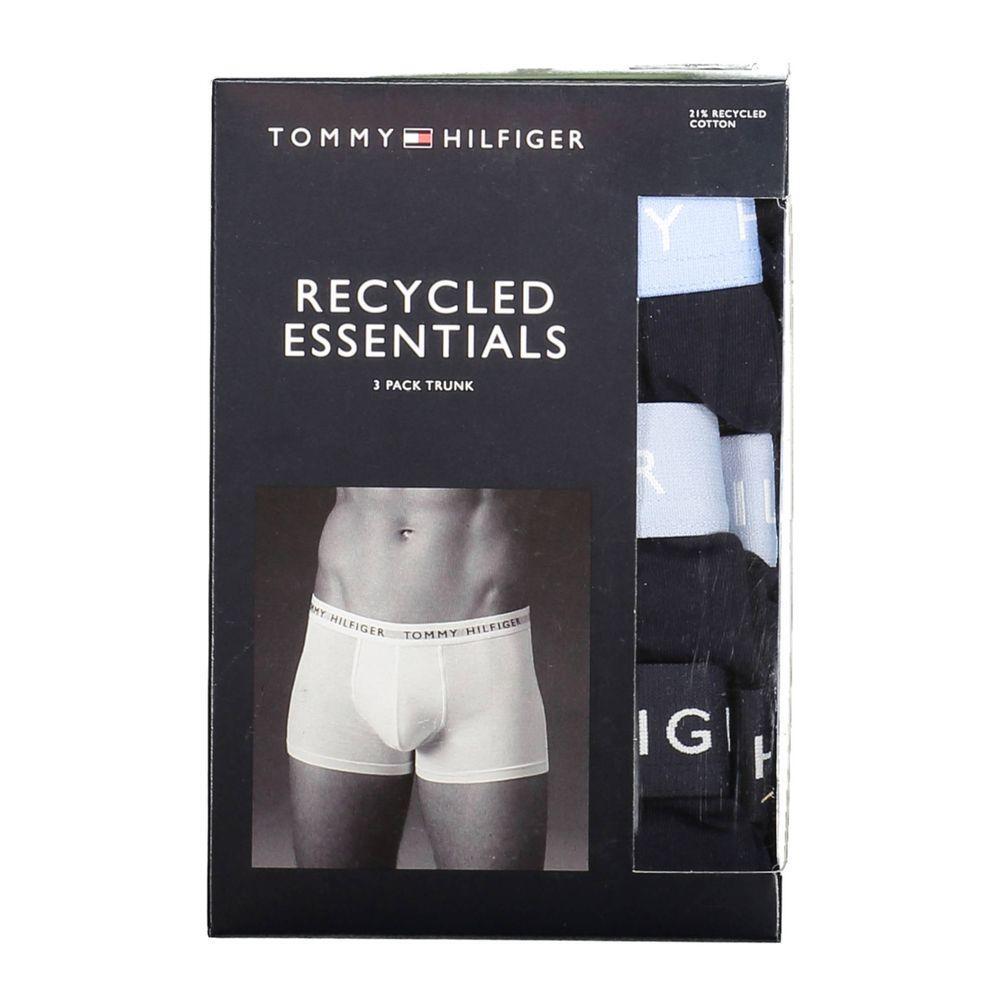 Tommy Hilfiger Black Cotton Men Boxer Trio Pack TO-37410-S
