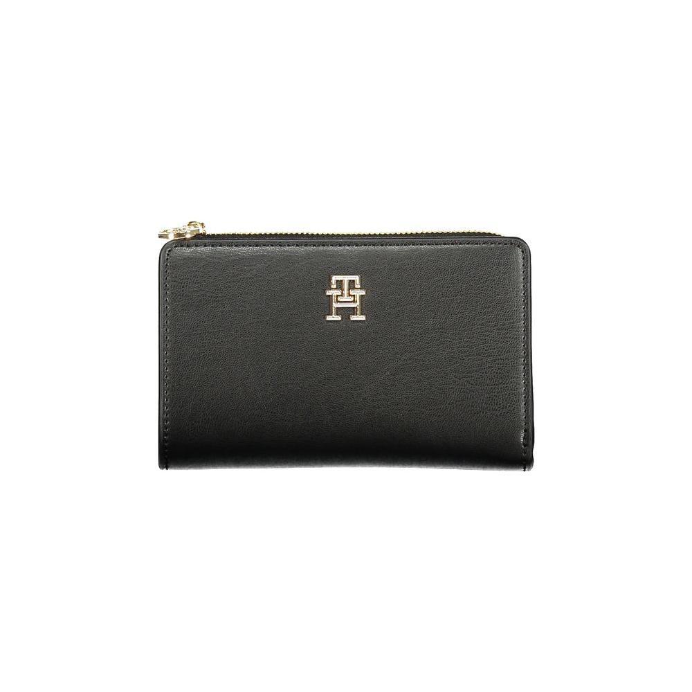 Tommy Hilfiger Black Polyethylene Women Wallet