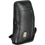 Piquadro Black Leather Men Shoulder Bag PI-20687