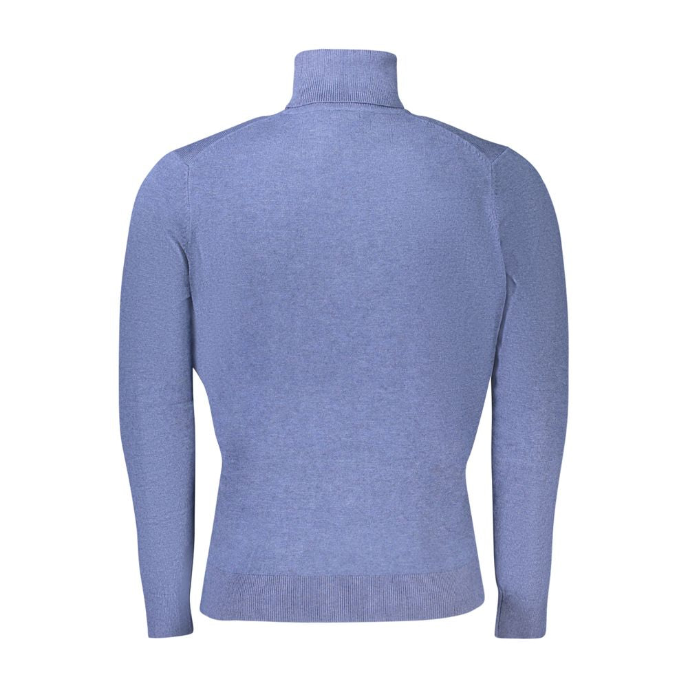 Norway 1963 Blue Wool Men Sweater NO-33459-XL