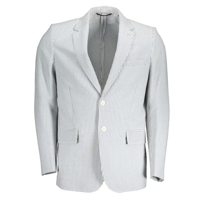 Gant White Cotton Jackets & Coat