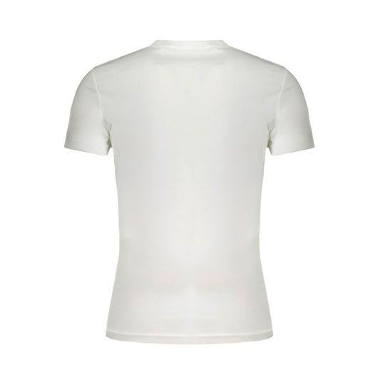 Calvin Klein White Cotton T-Shirt CA-31337-XL