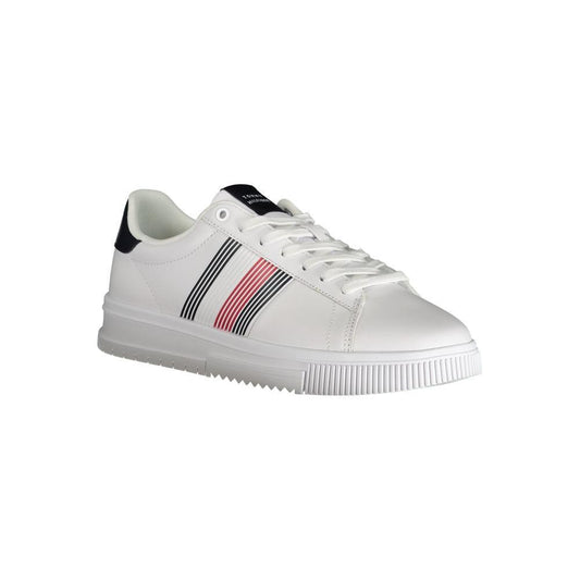 Tommy Hilfiger White Polyester Sneaker