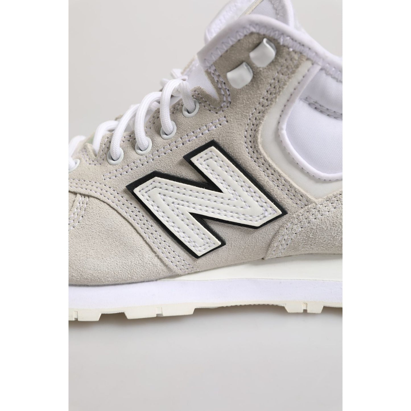 New Balance Off White Suede Sneakers Shoes
