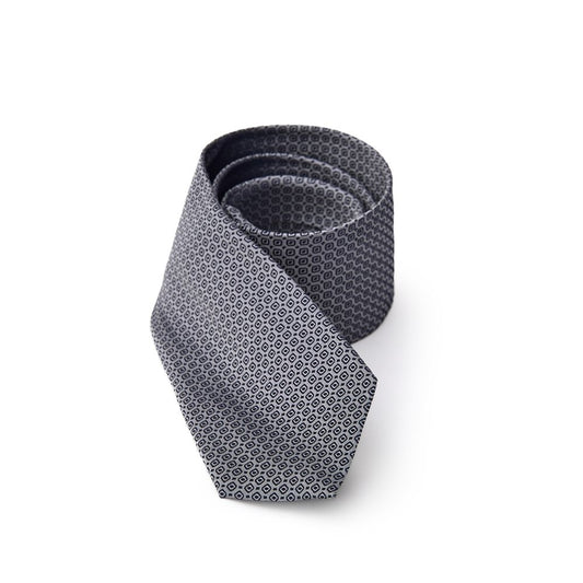 Jil Sander Gray Silk Tie