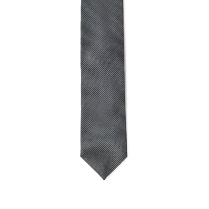 Jil Sander Gray Silk Tie
