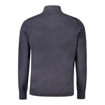 Norway 1963 Blue Polyamide Men Sweater NO-33157-3XL