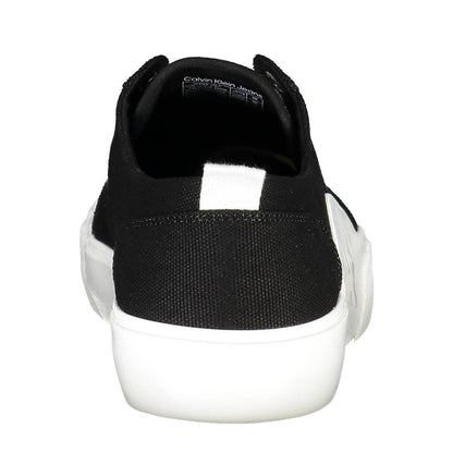 Calvin Klein Nero Cotton Men Sneaker
