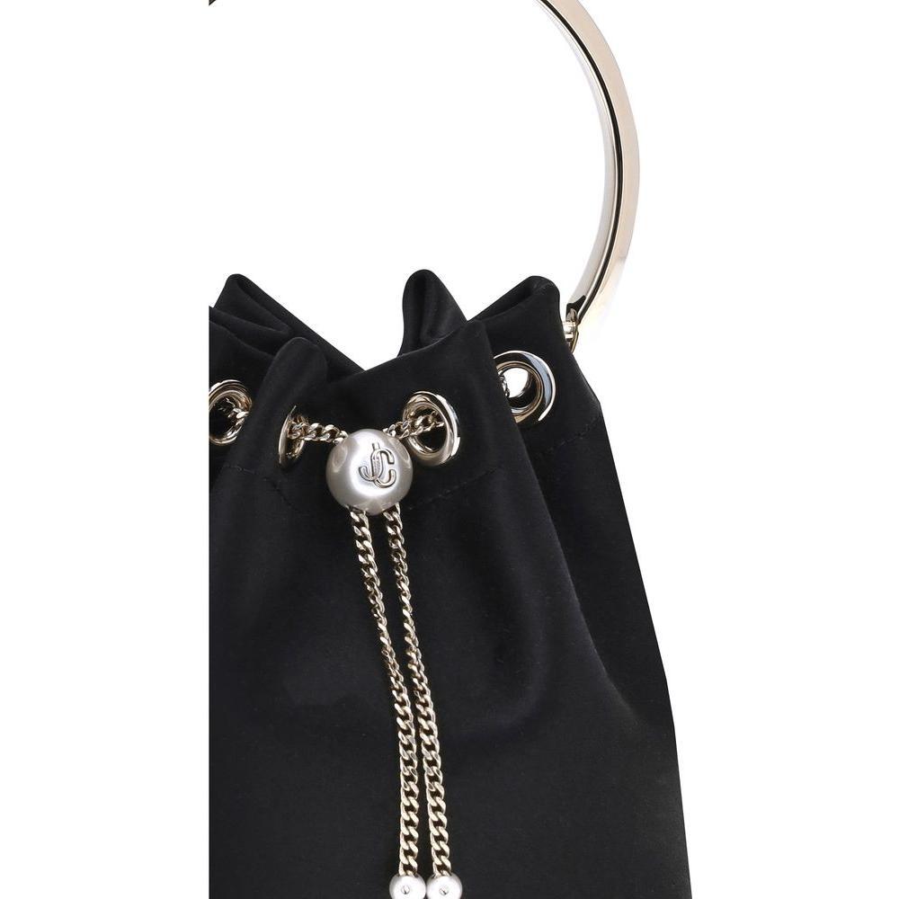 Jimmy Choo Bon Bon Bucket Bag JIJ000176973BLACKLIGHTBB