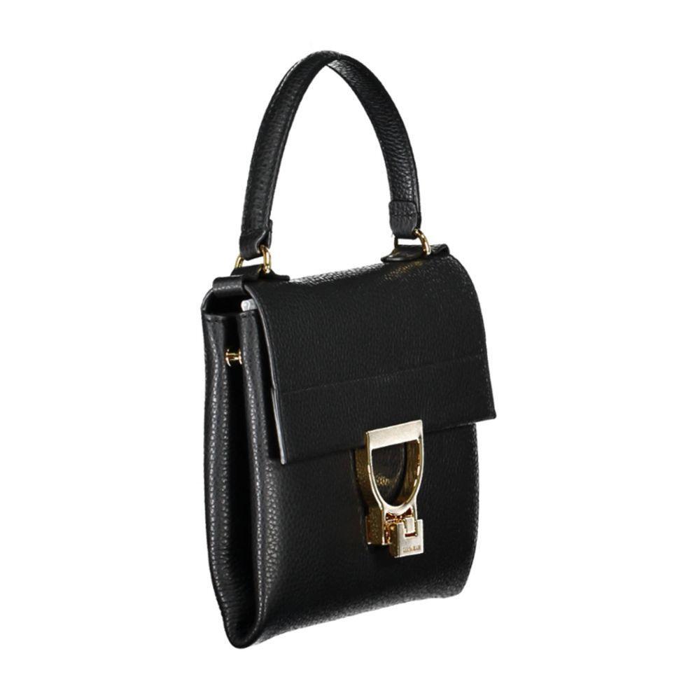 Coccinelle Black Leather Women Handbag CO-18573