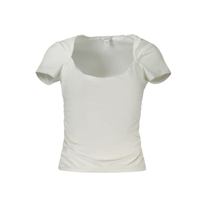 Guess Jeans White Spandex Women T-Shirt