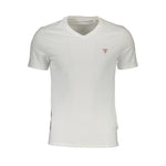 Guess Jeans White Organic Cotton Men T-Shirt