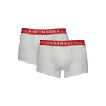 North Sails White Cotton Men Boxer NO-37671-S