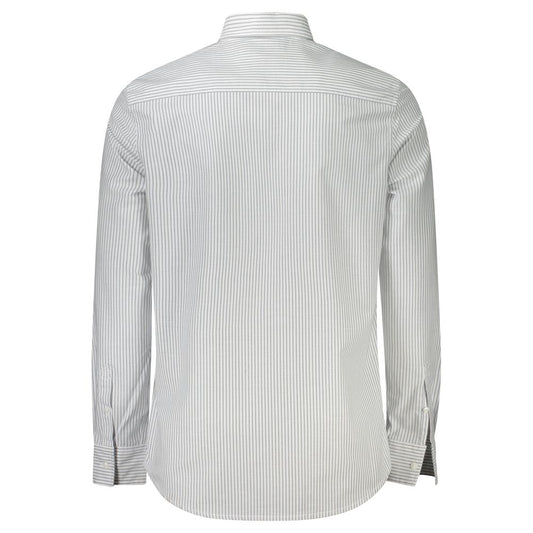 Calvin Klein White Cotton Men Shirt CA-33155-S