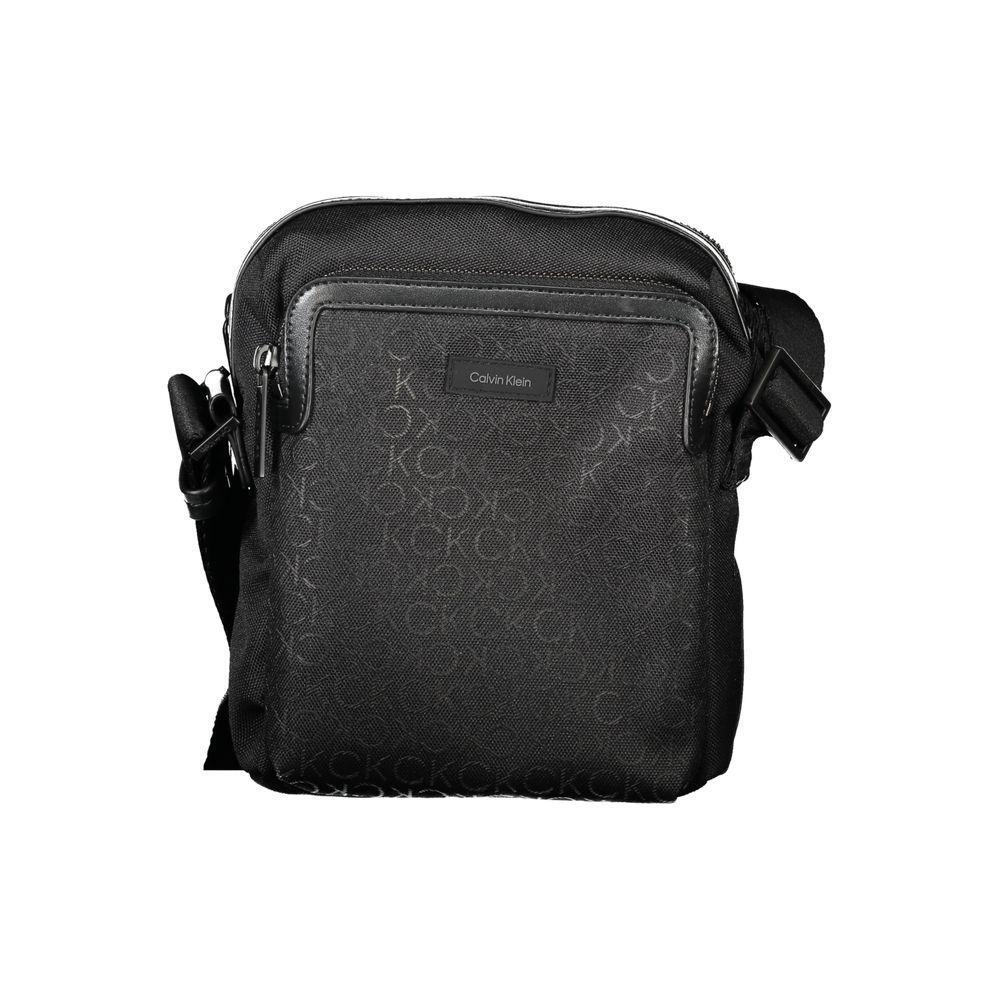 Calvin Klein Black Polyester Men Shoulder Bag CA-33632
