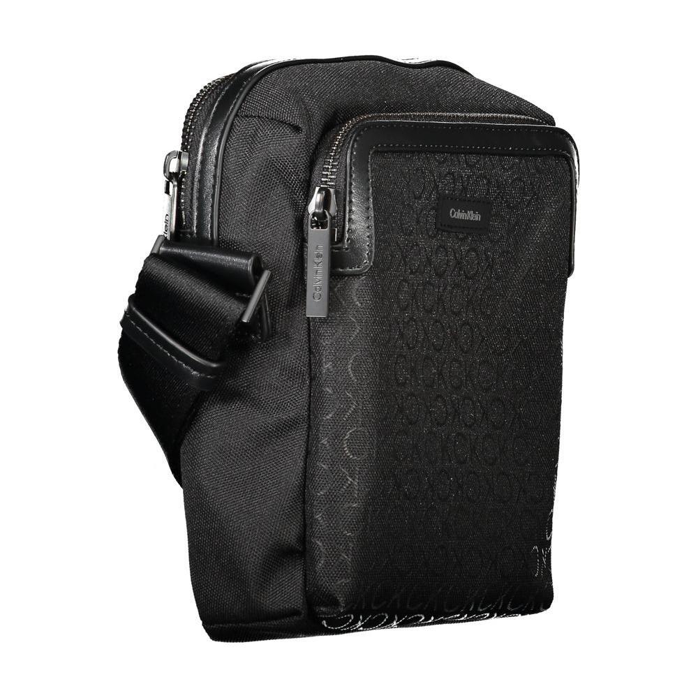 Calvin Klein Black Polyester Men Shoulder Bag CA-33632
