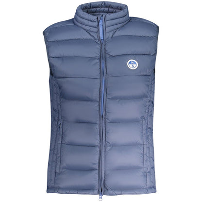North Sails Blue Polyamide Sleveless Jacket