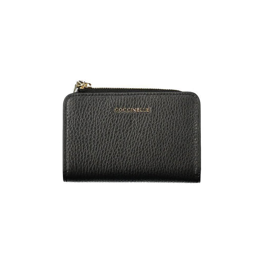 Coccinelle Black Leather Women Wallet