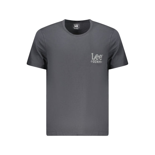 Lee Black Cotton T-Shirt