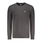 Tommy Hilfiger Black Cotton Men Sweater TO-35379-M