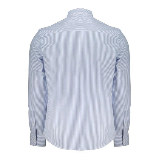 North Sails Light Blue Cotton Men Shirt NO-29888-S