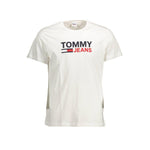 Tommy Hilfiger White Cotton T-Shirt TO-37300-S