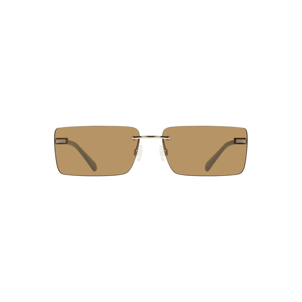 Calvin Klein Beige Metal Women Sunglass CA-38335