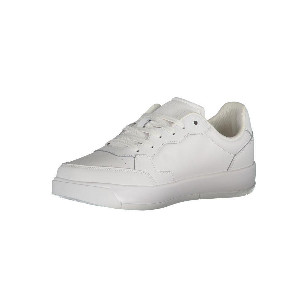 Tommy Hilfiger White Polyethylene Men Sneaker TO-32592-EU42/US9