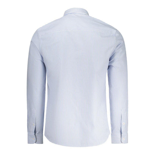 North Sails Light Blue Cotton Men Shirt NO-35813-S