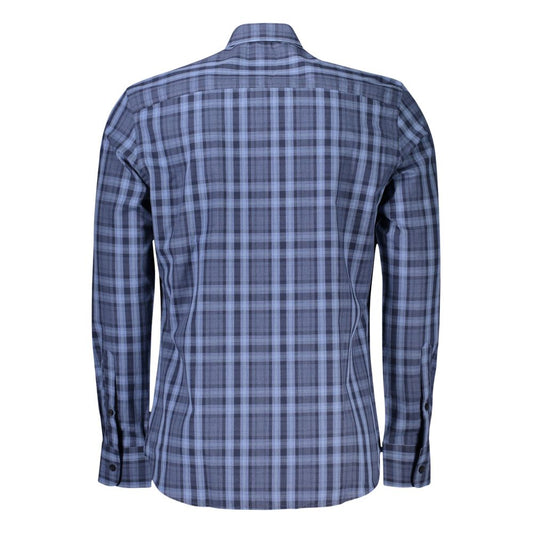 North Sails Light Blue Cotton Men Shirt NO-32956-S