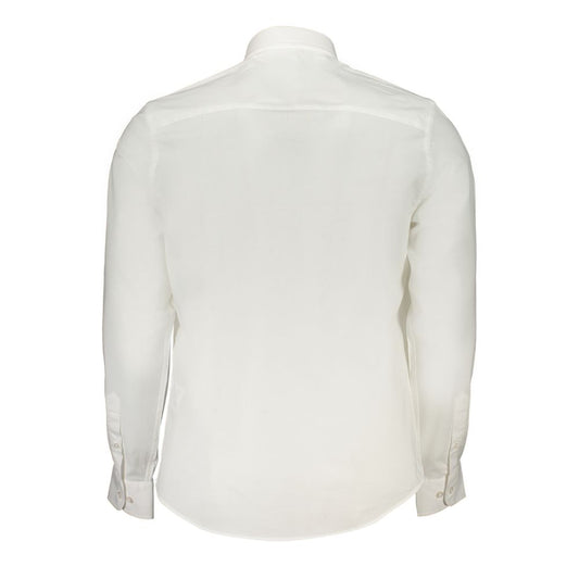North Sails White Cotton Shirt NO-29886-S
