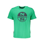 North Sails Green Cotton T-Shirt