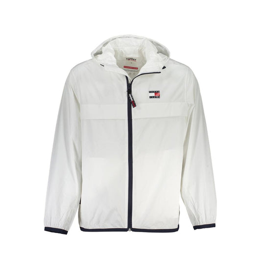 Tommy Hilfiger White Polyamide Jackets & Coat
