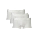Bikkembergs White Polyester Men Boxer BI-34462-S