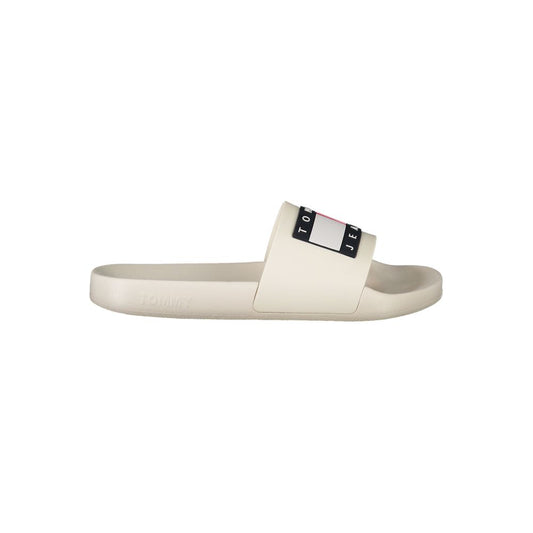 Tommy Hilfiger White Polyethylene Women Sandal TO-34815-EU39/US9